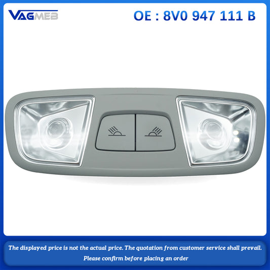 Indoor Rear Reading Light LED Reading Lamp For Audi A3 Q3 8V0 947 111 B