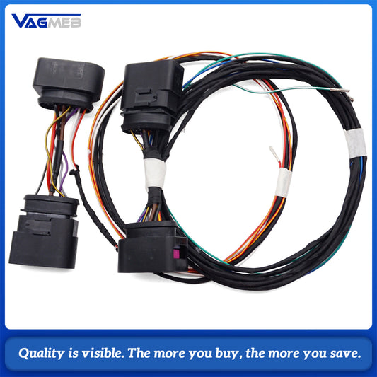 For VW Polo 6C Halogen to LED HID Headlight Adapter Wiring Harness