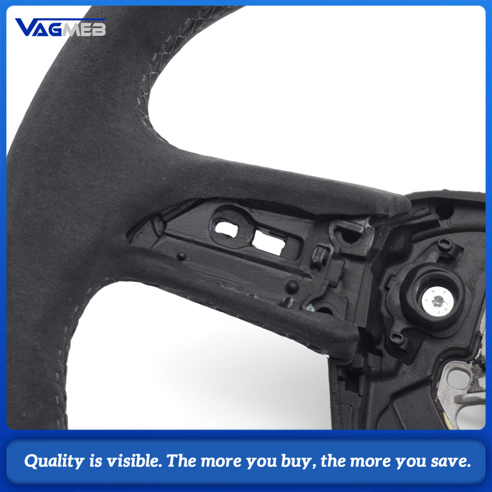 Suitable for Audi Q5 Q7 Q8 RS7 fully furry steering wheel