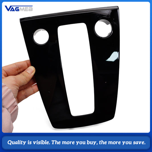 Car Interior Central Console Gearshift Piano Black Panel Replacement for Audi A3 8Y S3 2020 2021 2022 2023 2024 8YG864261