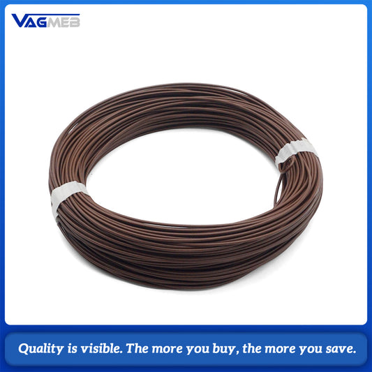 50M 0.75mm² Single Core Brown Electrical Wire Auto Car Wiring Cable