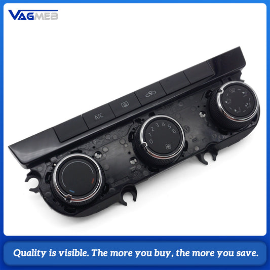 For Skoda Octavia 5ED Manual AC Heater Switch Without Seat Heating Buttons 5ED 820 047