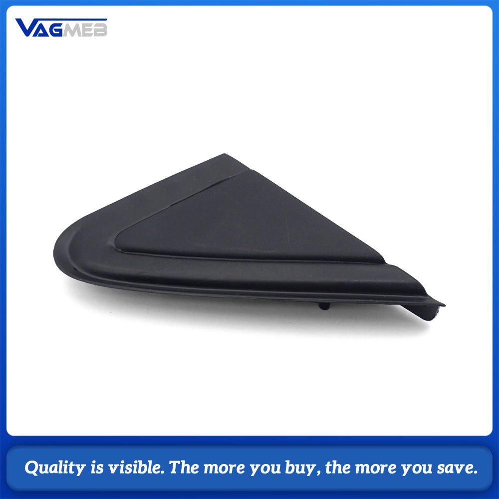 1pc/1Pair Rearview Mirror Cover Exterior Wing Triangle Rear View Mirror Trim 6Q0853273A 6Q0853274A For VW Polo 4 9N3 2006-2010