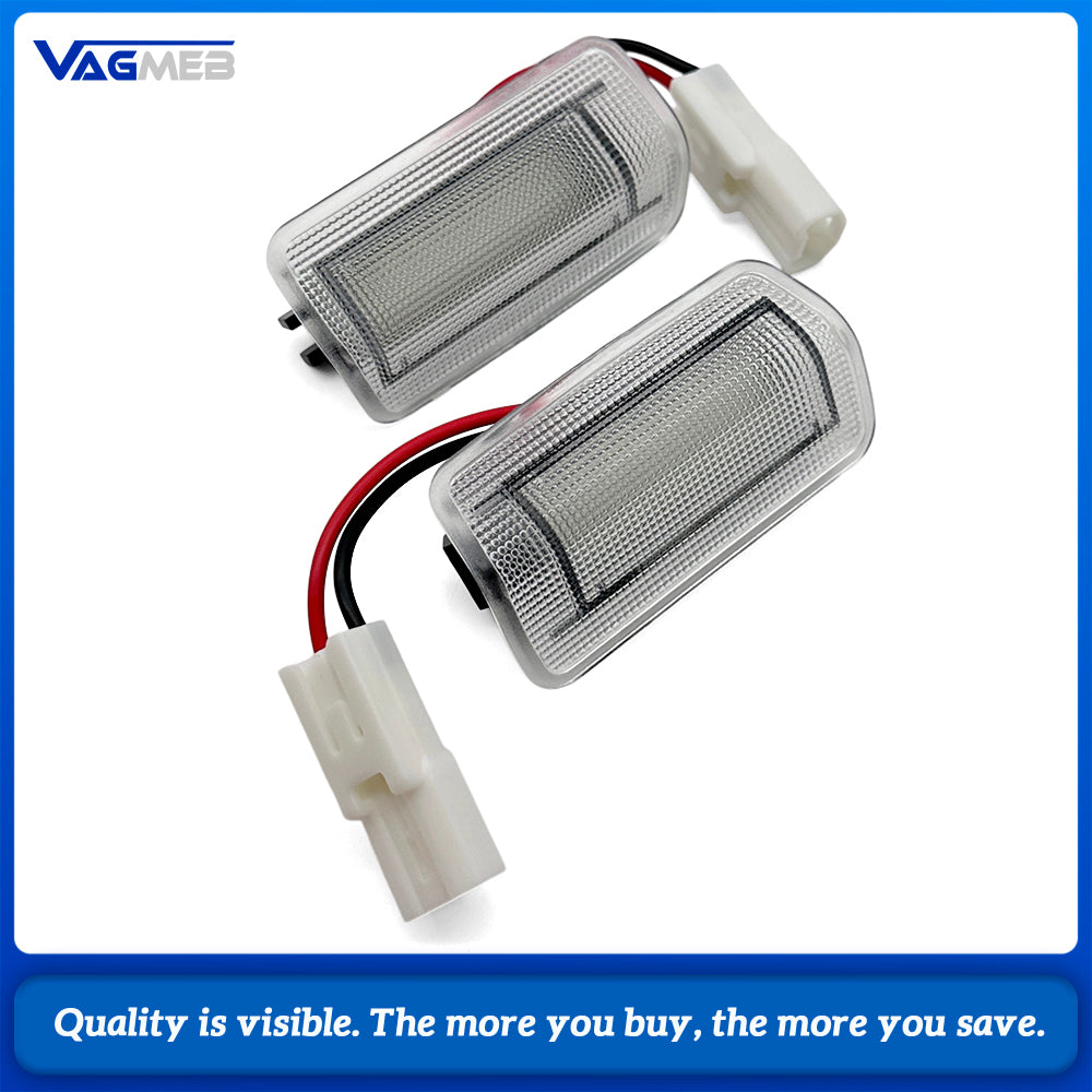 Car LED Foot Well Light Pair Interior Atmosphere Foot Lamp Replacement For Toyota Corolla RAV4 Camry Highlander