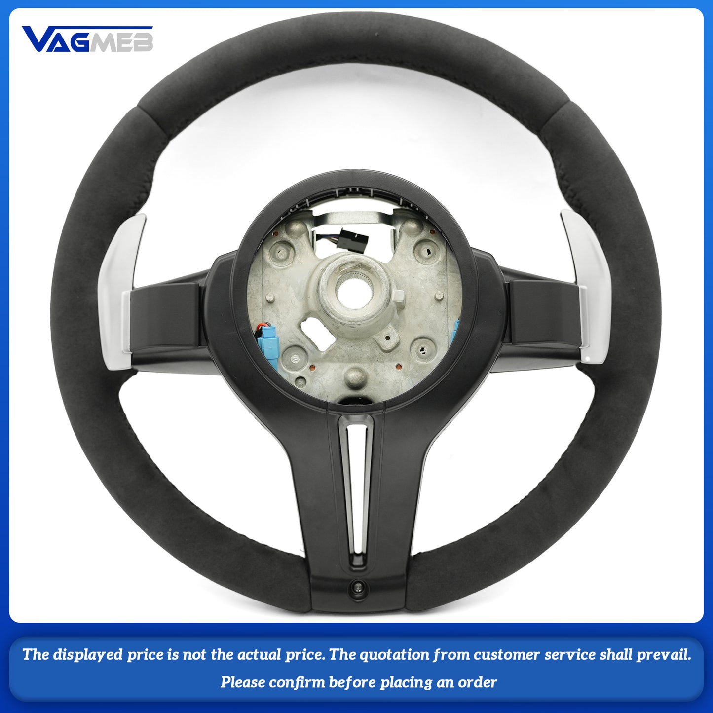 M Sport Steering Wheel For BMW M5 F10 F11 F06 F07 F12 F13 F01 E70 E87 E81 E90 E91 E92 M3 F30 F15 F16 F20 F21 F25 F26