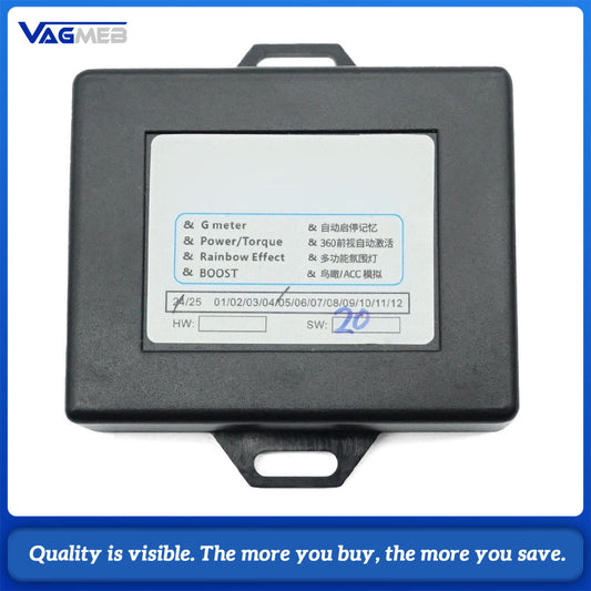 For Audi A6 C8 A7 C8 Q7 A8 A5 A4 S5 S4 B9.5 Rainbow Module Atmosphere Light Breathing HUD Display Module（ULtra）