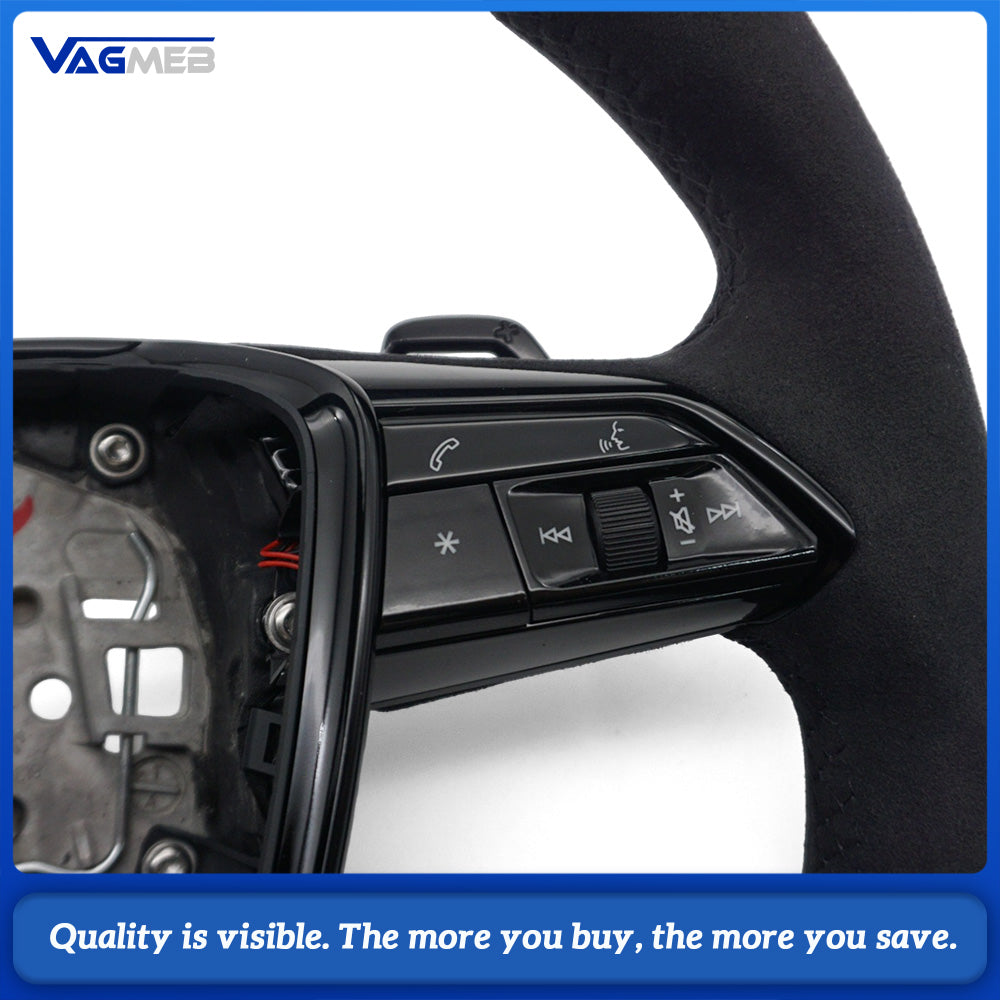 For Audi A6C8 High-end carbon fiber perFormance steering wheel