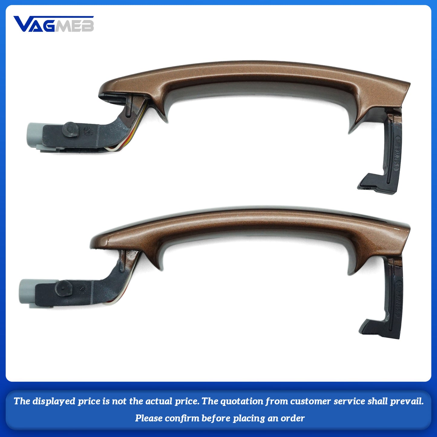 Car Comfort Access Exterior Door Handle For PQ 5N0 837 205 L
