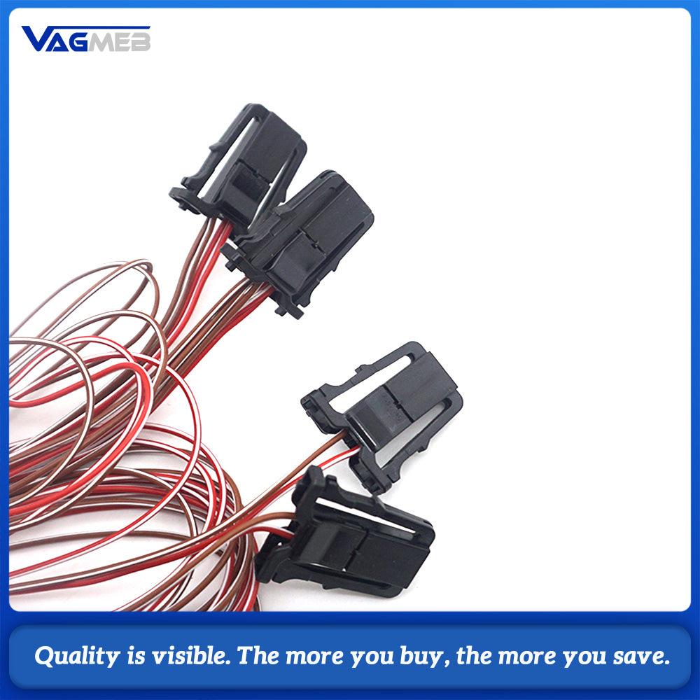 Footwell Light Wiring Harness For VW Golf 6 MK6 PQ35 Jetta Passat B6 B7 Tiguan Interior Ambient Lamp Extension Cable