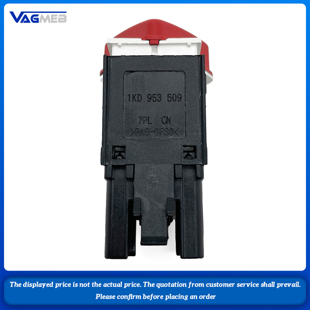 Emergency Alarm Switch Double Flash Switch For Golf Gti Jetta MK5 2006-2011   1KD 953 509