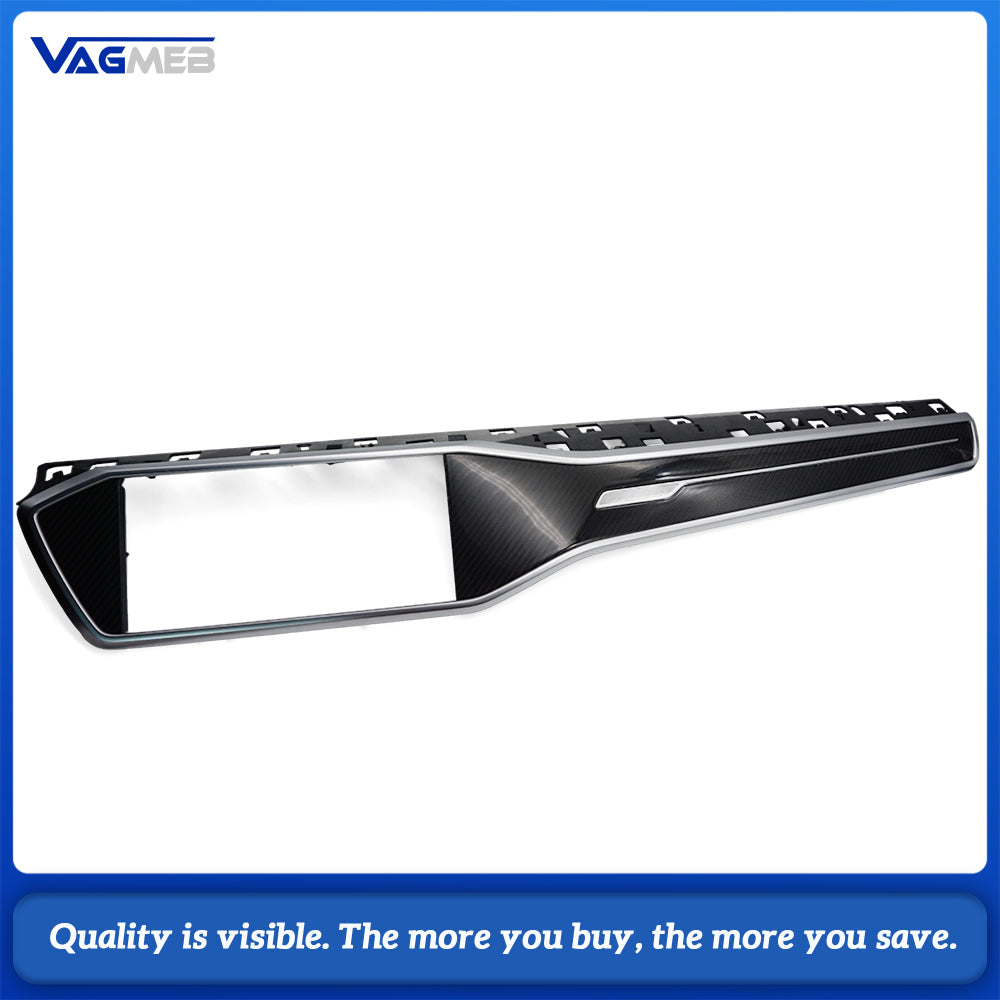 For Audi A6C8 version of the central console dashboard trim panel