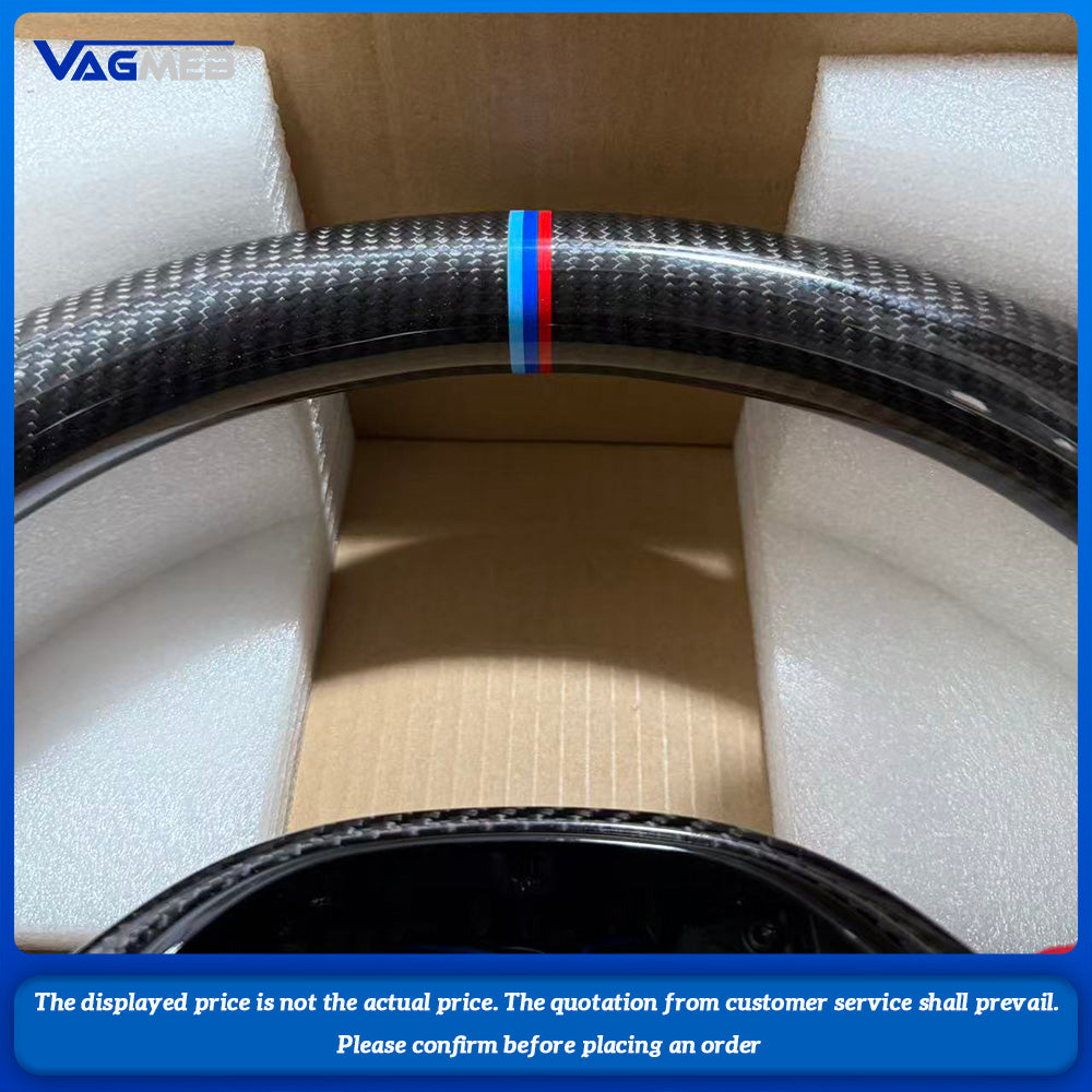 For BMW M3 M4 M340i G80 G81 G82 G42 Car Interior Accessories Customized Carbon Fiber Steering Wheel with Shift Paddles