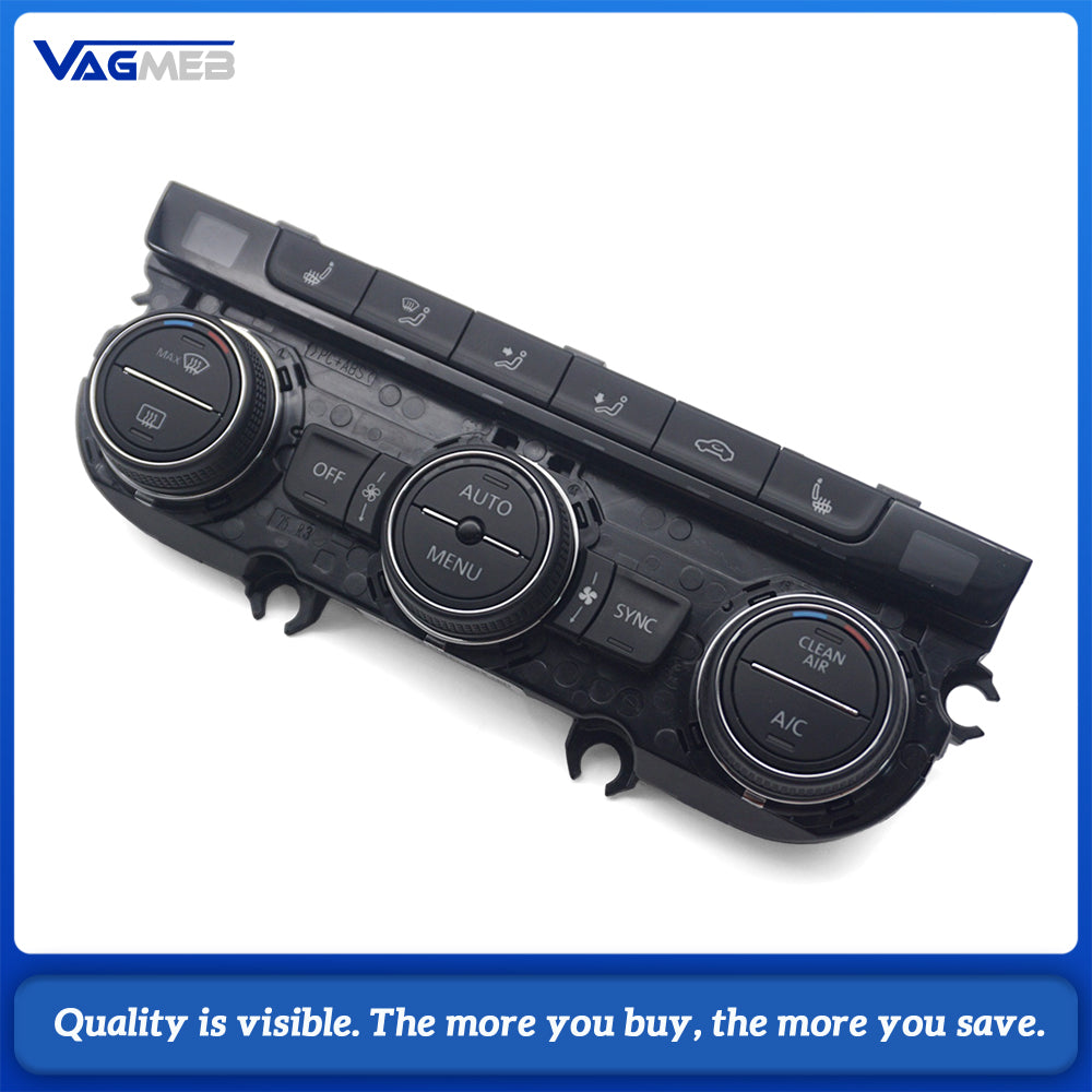 For VW Bora 19G Hybrid Heated Seat AC Control Panel Match Air Conditioning Accessories