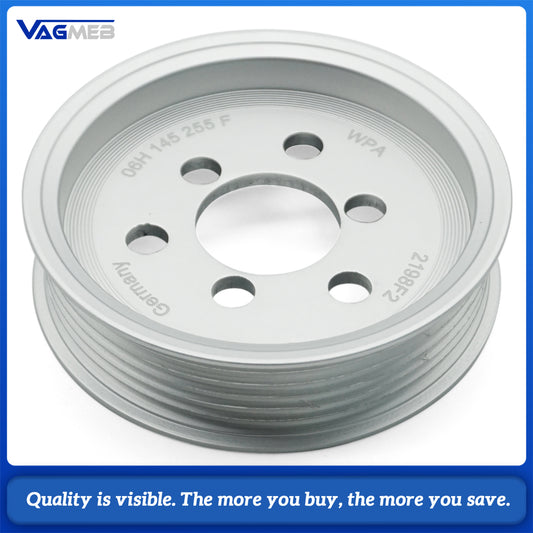 06H 145 255 F High Quality For VW Pulley, Power Steering Pump For Vw Transporter 2.0tdi 10-16 Crafter 2