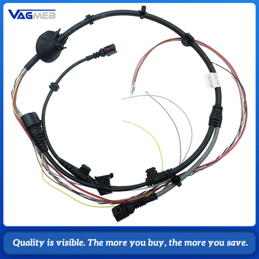 For Audi A6 C6 Rear Left ABS Wheel Speed Sensor Wiring Set 4F0972253 L