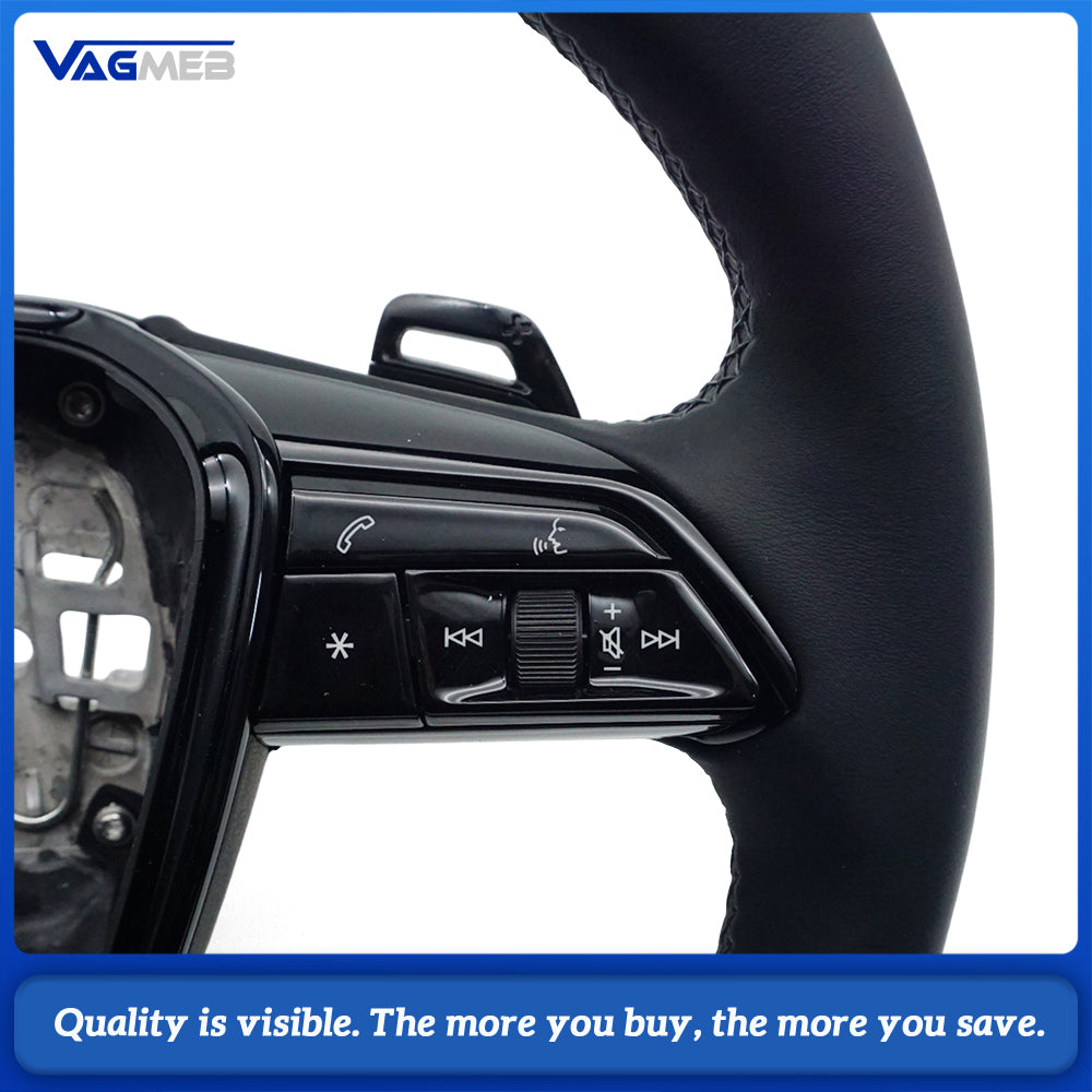 Suitable for Audi A6C8 carbon fiber performance With heating function steering wheel