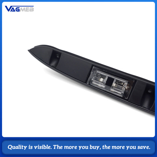 Rear Tailgate Handle Trim With Release Button & License Plate Light 51137170966 51137171699 For BMW 3 Series E46 Sedan Touring Coupe