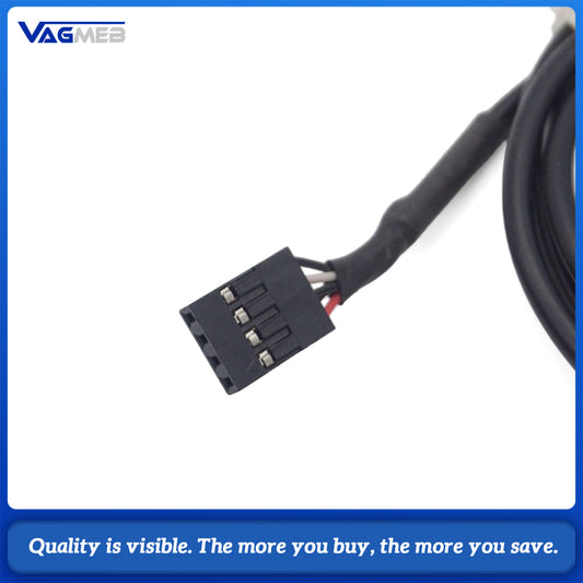 1M AUX Audio Wire Harness 3.5mm Male‑Male Stereo Aux Cable Car Radio Auxiliary Input Extension Cord