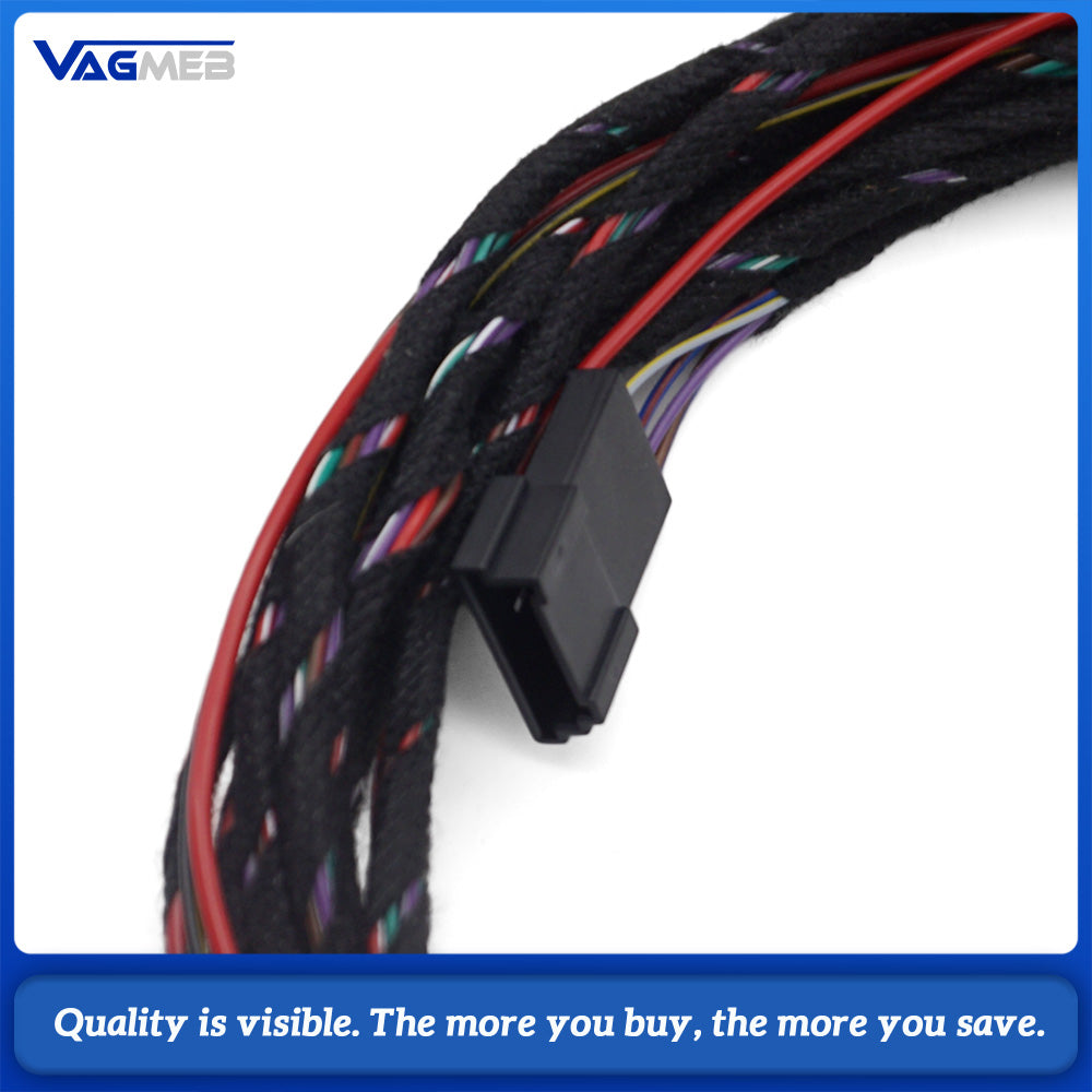 Halogen update to LED light harness for Audi A3 roof LED light harness upgrade for interior ceiling light harness