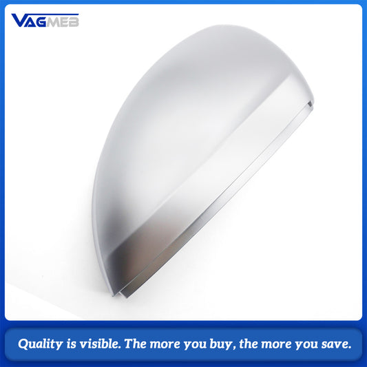 Silver Mirror Covers Chrome Side Mirror Housing Replacement For VW Tiguan MQB PQ Platform