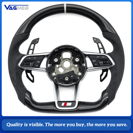 Modify Carbon Steering Wheel Square Style for Audi  R8