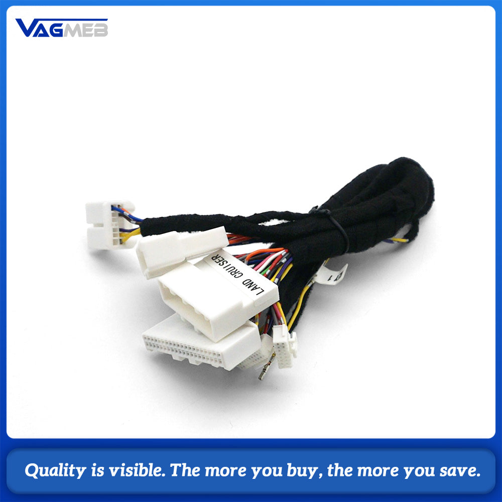 Instrument Cluster Decoder Module With Plug‑Play Wiring Harness For Toyota Land Cruiser LC200, Gauge Retrofit Adapter Kit, Keep Original Vehicle CAN‑Bus Signal