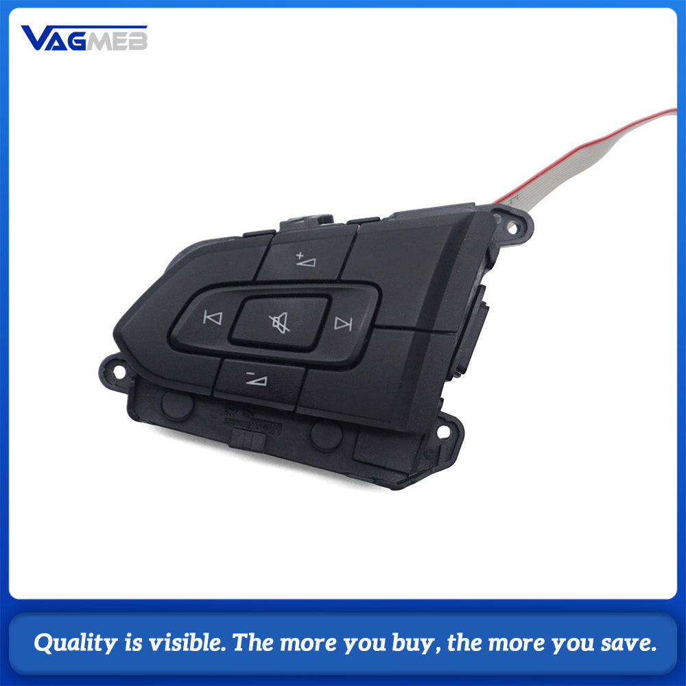 Physical Steering Wheel Buttons Fit for VW Golf 8 MK8, 57G 959 442, Multifunction Mechanical Control Switches