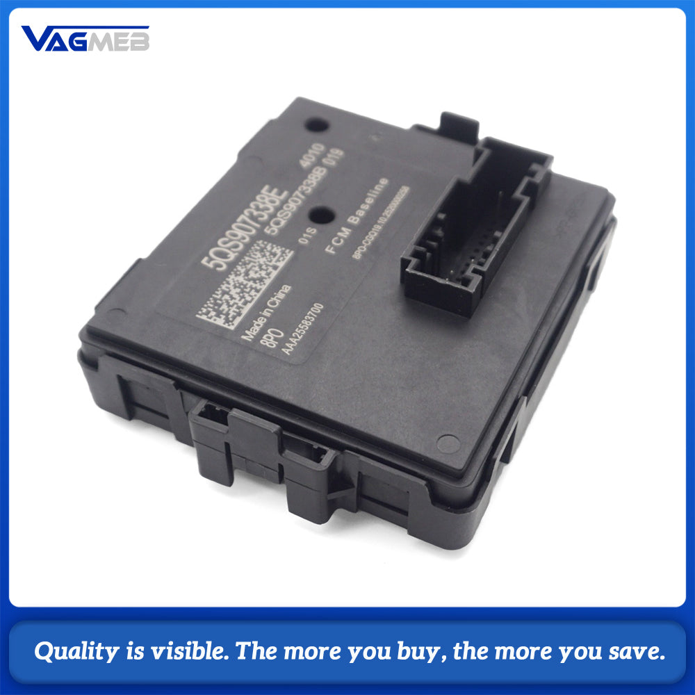 For VW New PassatTiguanGolfAudi A3 headlight steering and adjustment lighting distance control unit 5QS 907 338E
