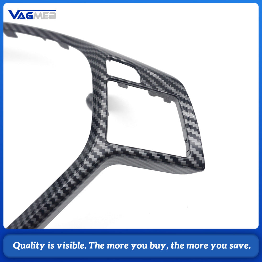 Car Interior Steering Wheel Panel Cover Trim For Mercedes Benz A C E CLA CLS SLK Class W176 W204 W212 W207 W117 C218 C63 E63