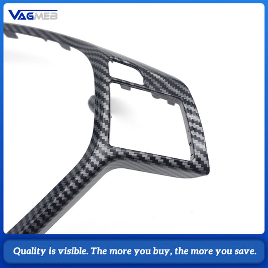 Car Interior Steering Wheel Panel Cover Trim For Mercedes Benz A C E CLA CLS SLK Class W176 W204 W212 W207 W117 C218 C63 E63