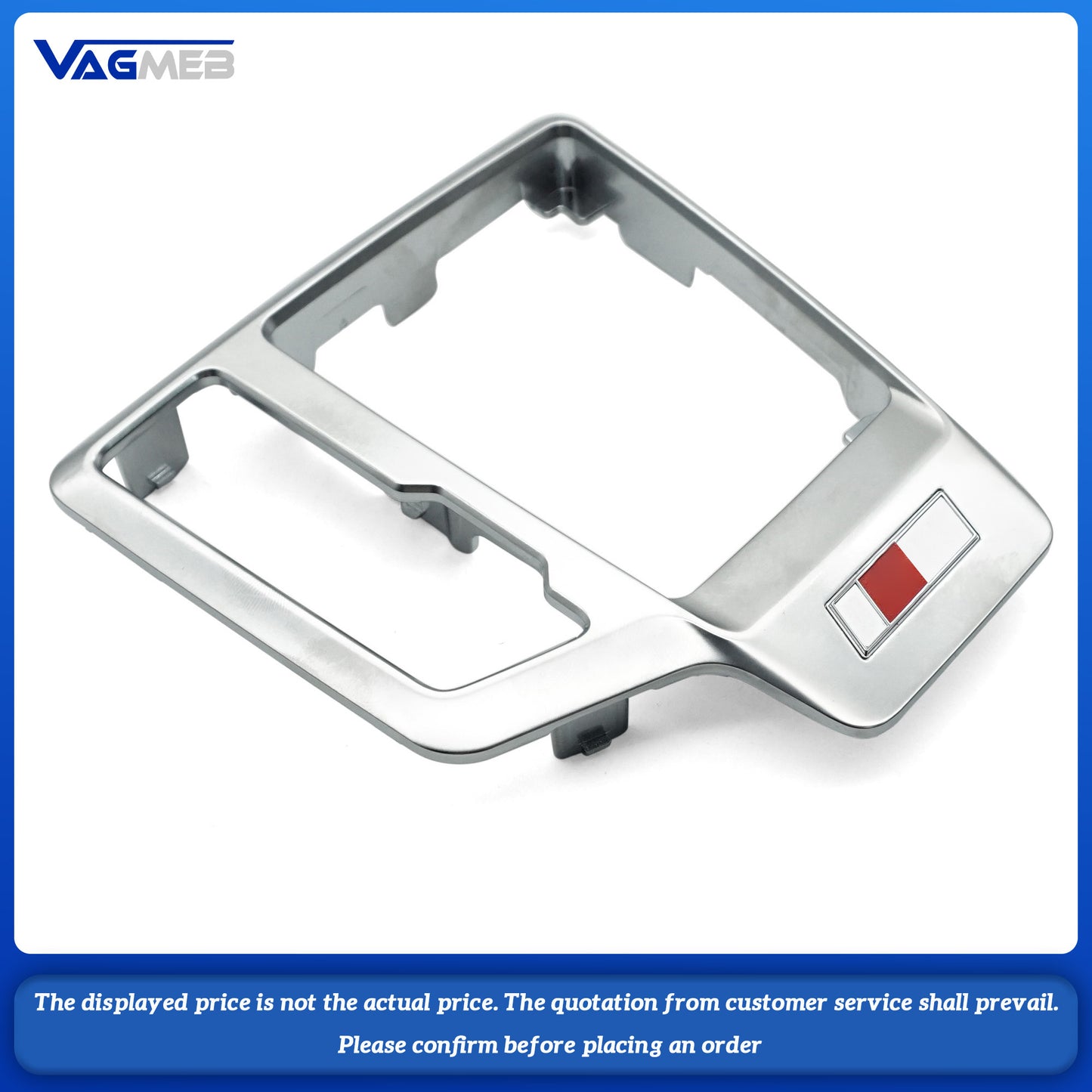 Suitable for Audi A4 A5 center control gear panel decoration shift frame