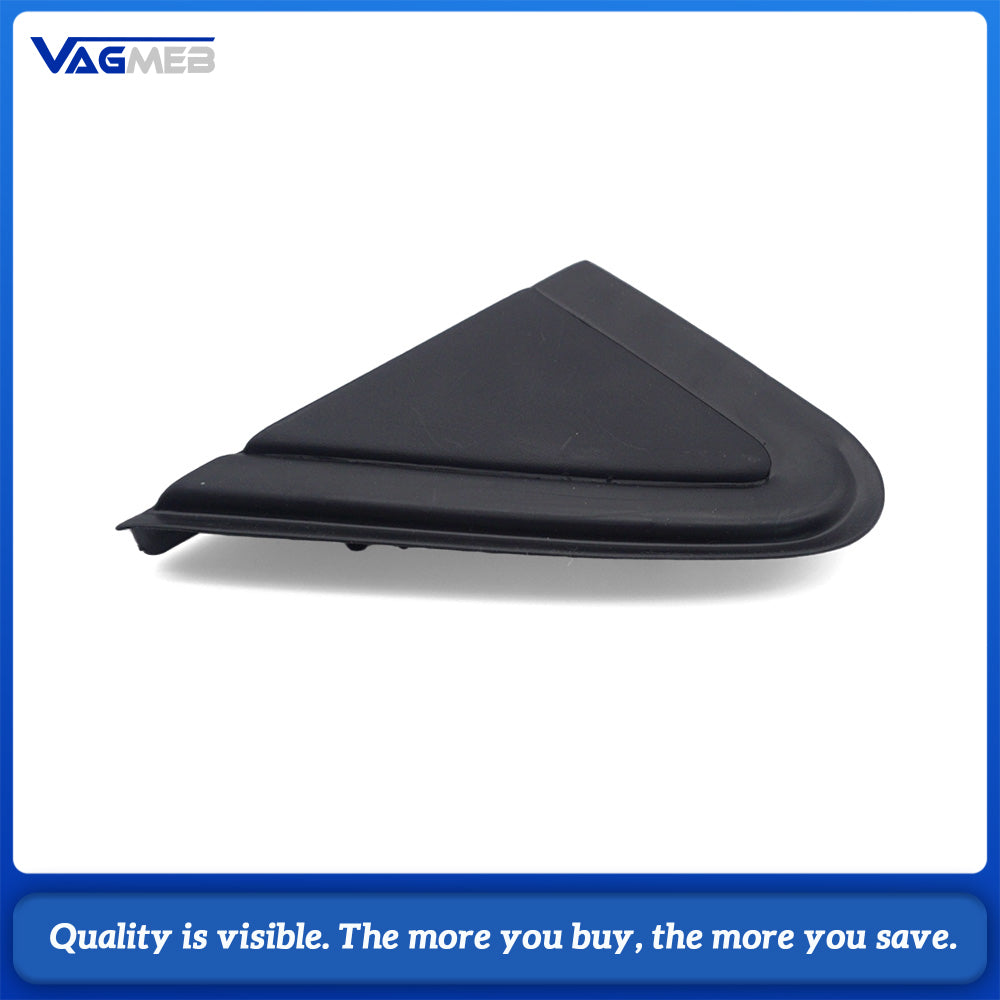 1pc/1Pair Rearview Mirror Cover Exterior Wing Triangle Rear View Mirror Trim 6Q0853273A 6Q0853274A For VW Polo 4 9N3 2006-2010