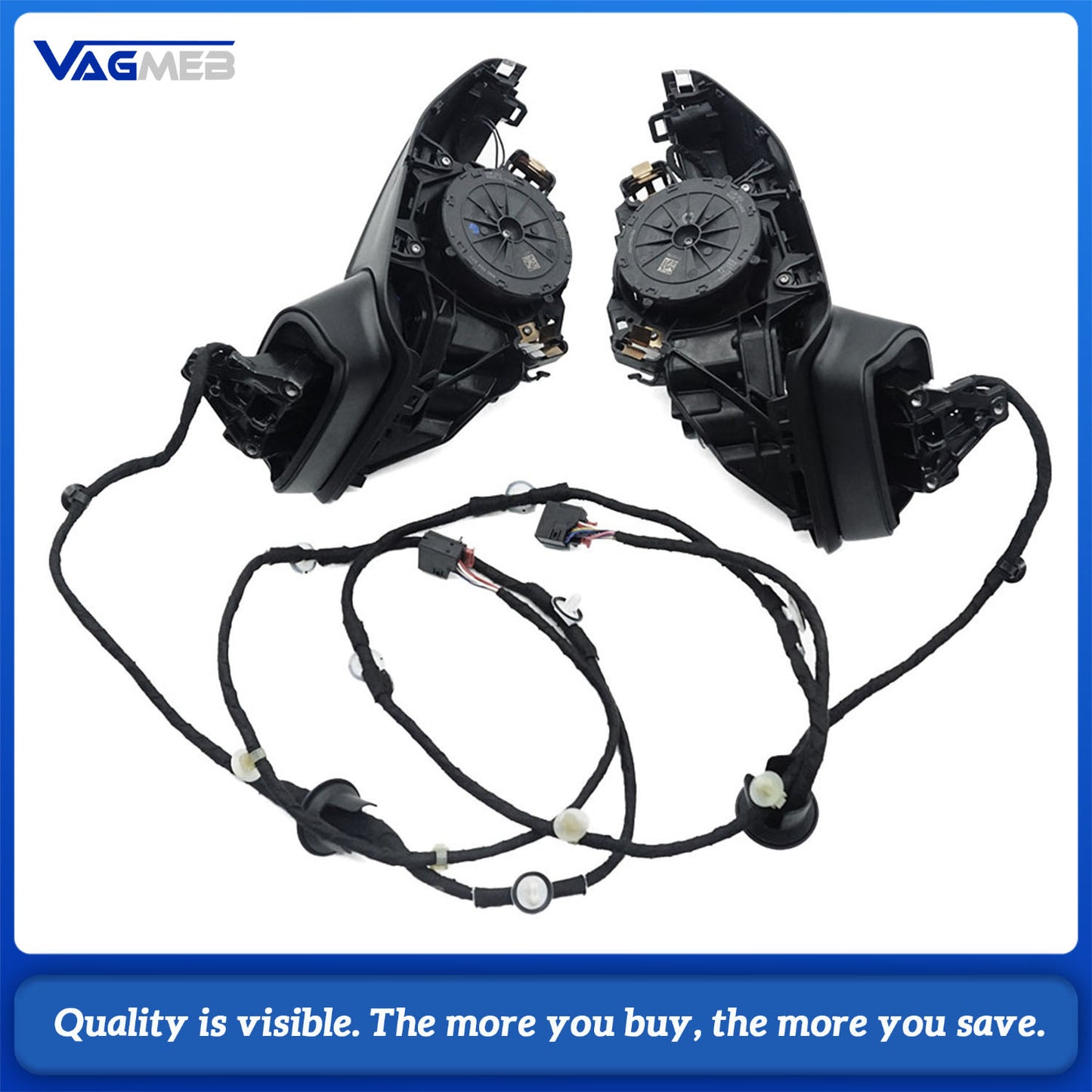 Electric Folding Rearview Mirror Applicable For Audi A6C8 Electric Folding Rearview Mirror