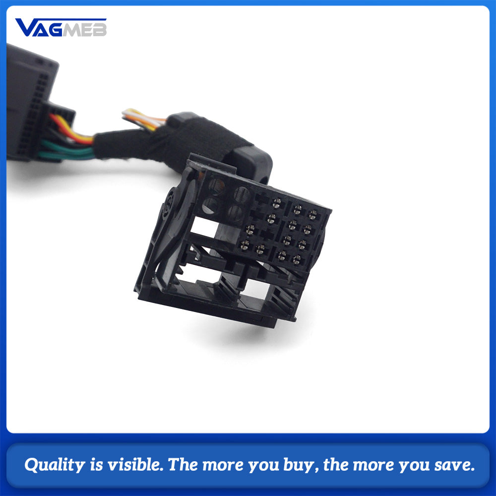 Multifunction Steering Wheel Button Control Simulator Adapter for VW Golf 5 6 Jetta MK5 Touran Caddy MIB RCD330 RCD510 RCD360