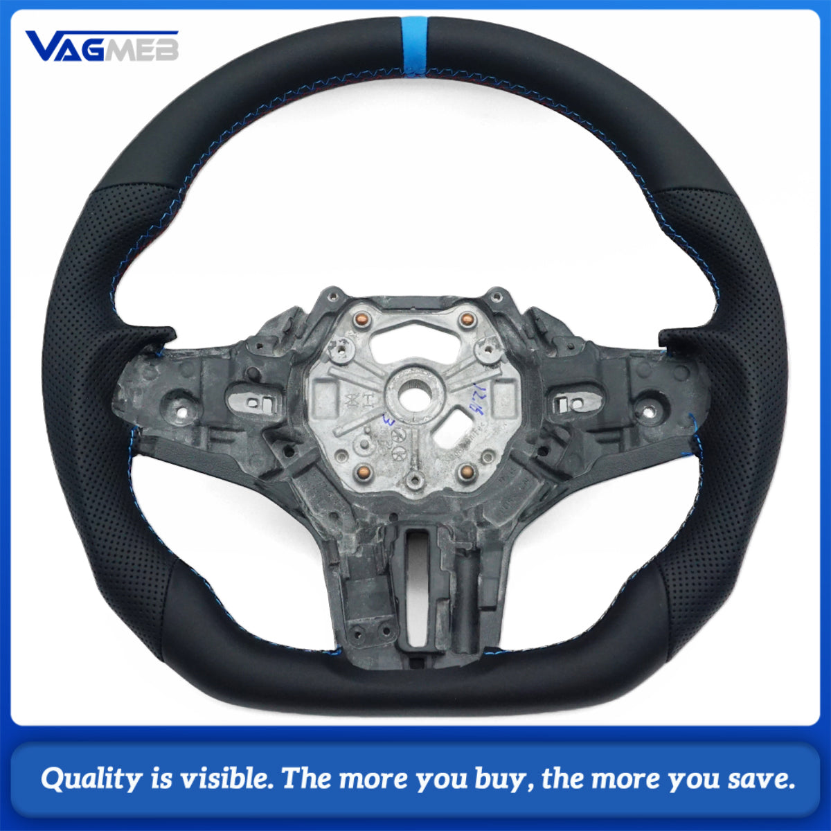 For BMW G20 G30 G21 G22 G23 3 Series 320i 325i 330i 2019 2020 2023 carbon-fiber forged carbon button frame steering wheel