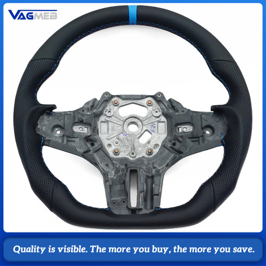 For BMW G20 G30 G21 G22 G23 3 Series 320i 325i 330i 2019 2020 2023 carbon-fiber forged carbon button frame steering wheel