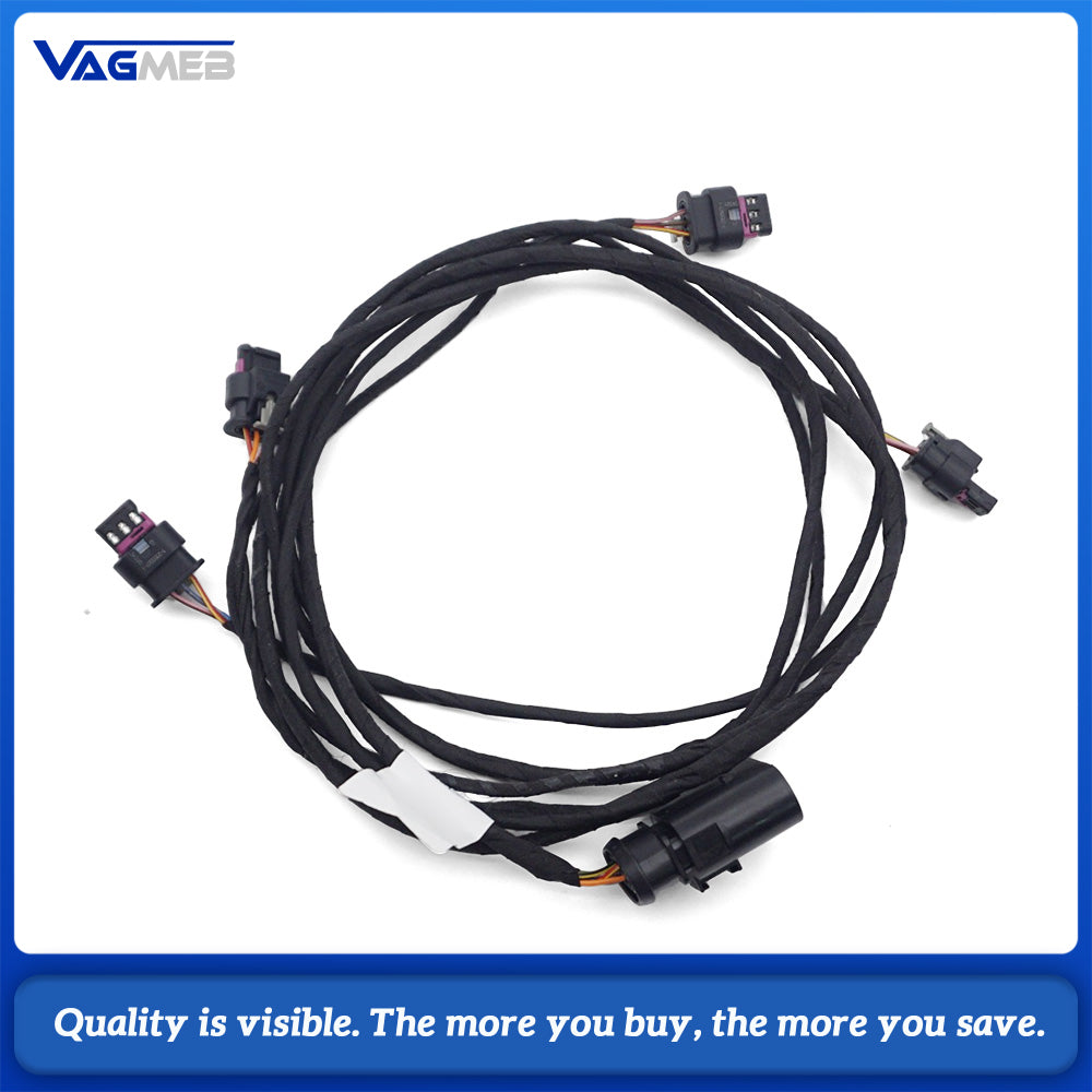 Front Bumper PDC Parking Sensor Wiring Harness Version 4K5971095 For Audi A6 C8