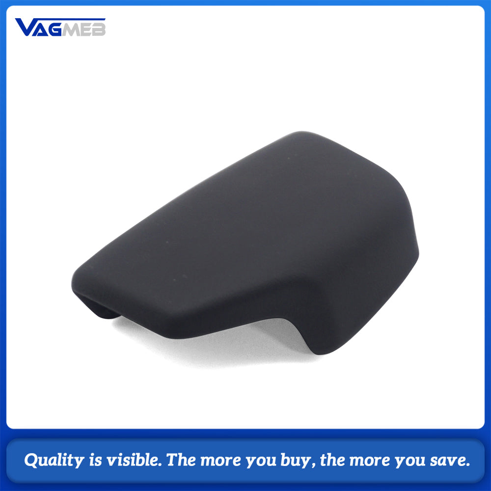 For Audi A4B9 Black Leather Selector Lever Handle Gear Shift Knob Lever Cover