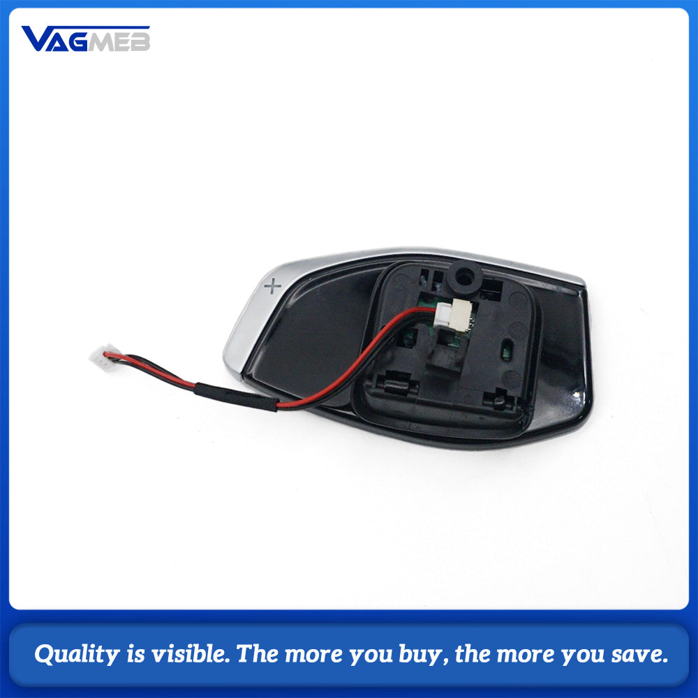 For Audi Q3 Q5 Silver Electroplated Steering Wheel Paddle Shifters
