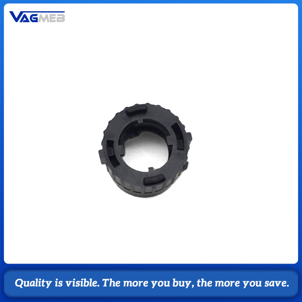 Gloss‑Black Perforated Leather Gear Shift Knob Sport Style Car Interior Modification Shift Ball