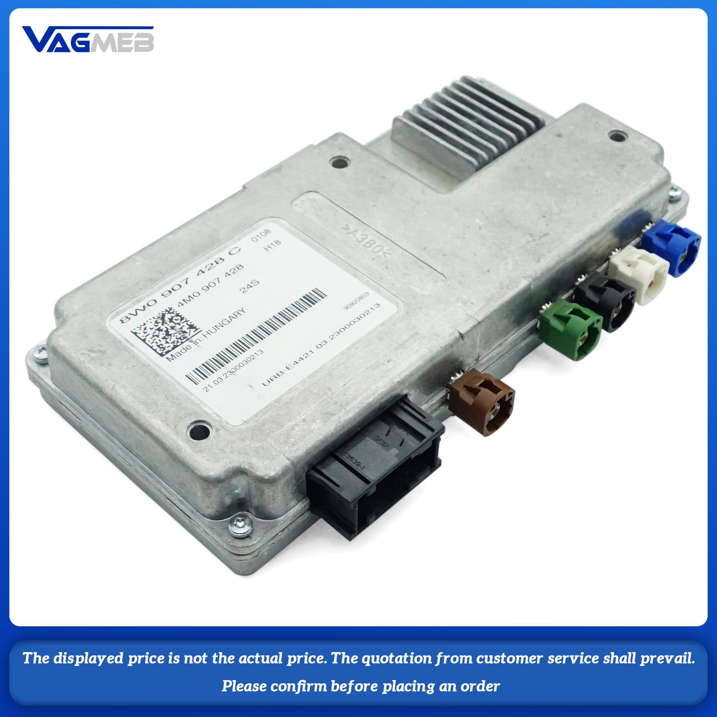 Control Unit For Audi A4 360 Environment area Rear Viewer Camera 8W0 907 428 C