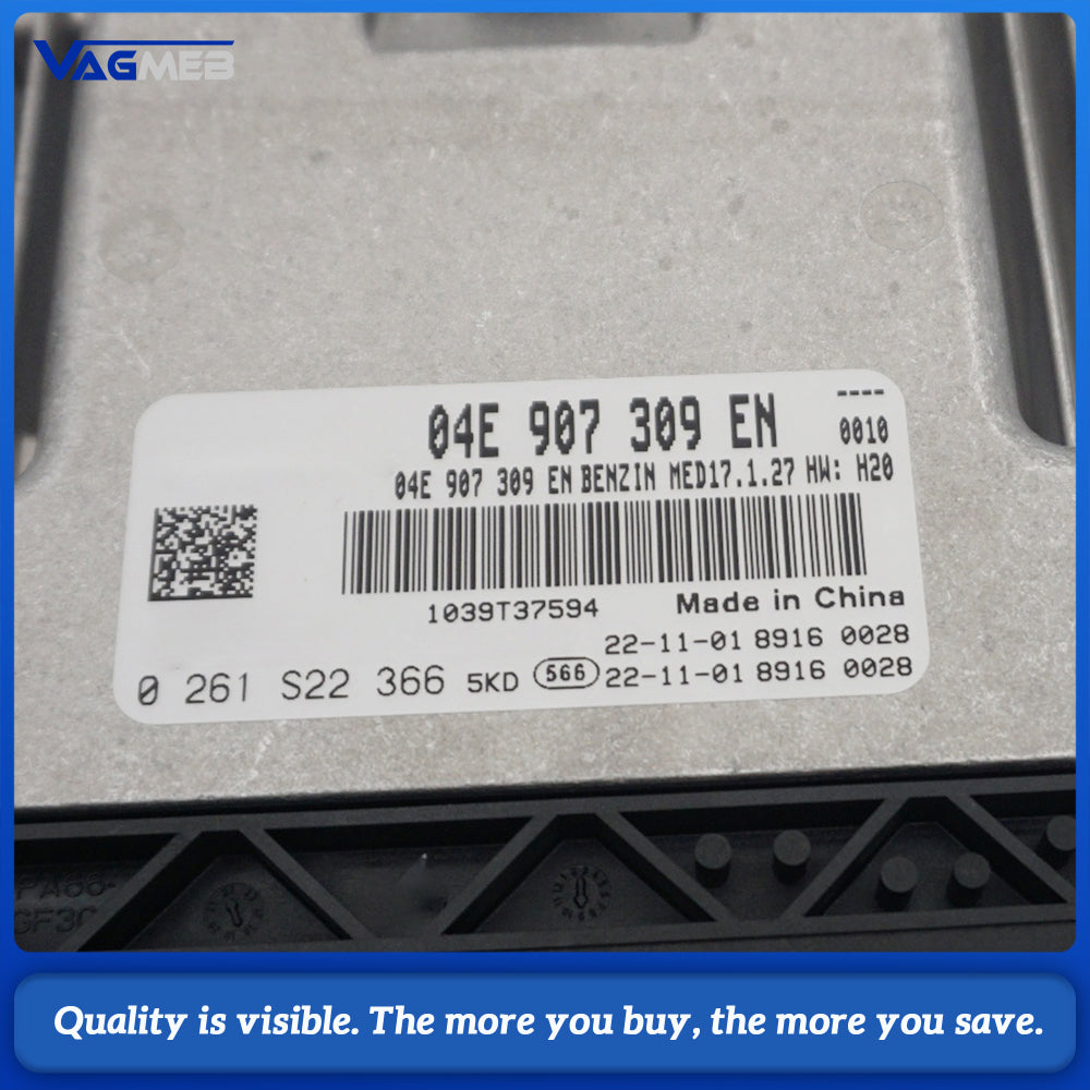 For VW ECU 04E 907 309EN Motor Computer Module For T-Roc Lamando Sagitar 1.4TSI