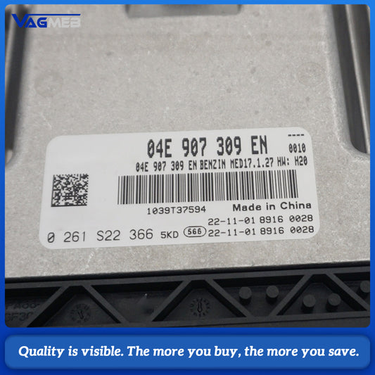 For VW ECU 04E 907 309EN Motor Computer Module For T-Roc Lamando Sagitar 1.4TSI