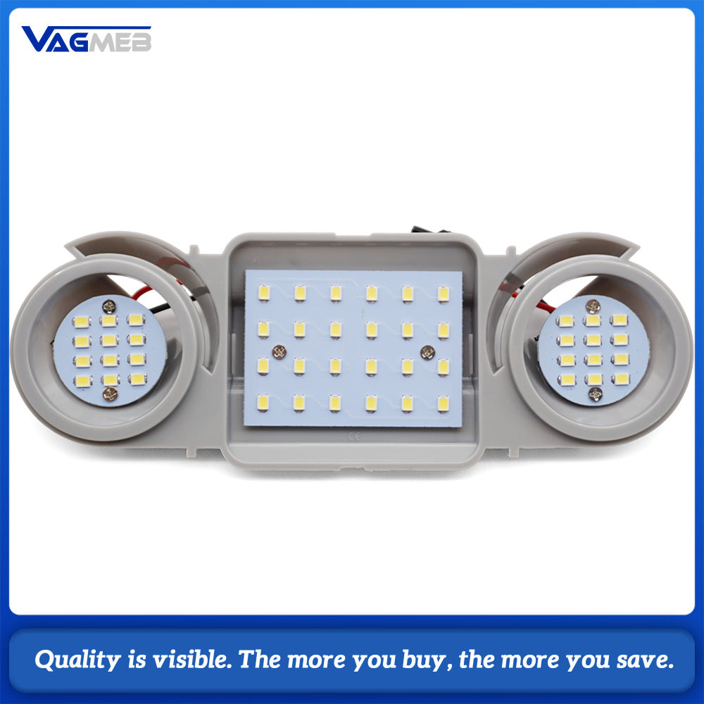 Car Dome Reading Light LED Interior Lamp Accessories For Volkswagen VW Passat B6 B5 B7 CC Golf 4 5 6 Seat Leon Skoda Octavia