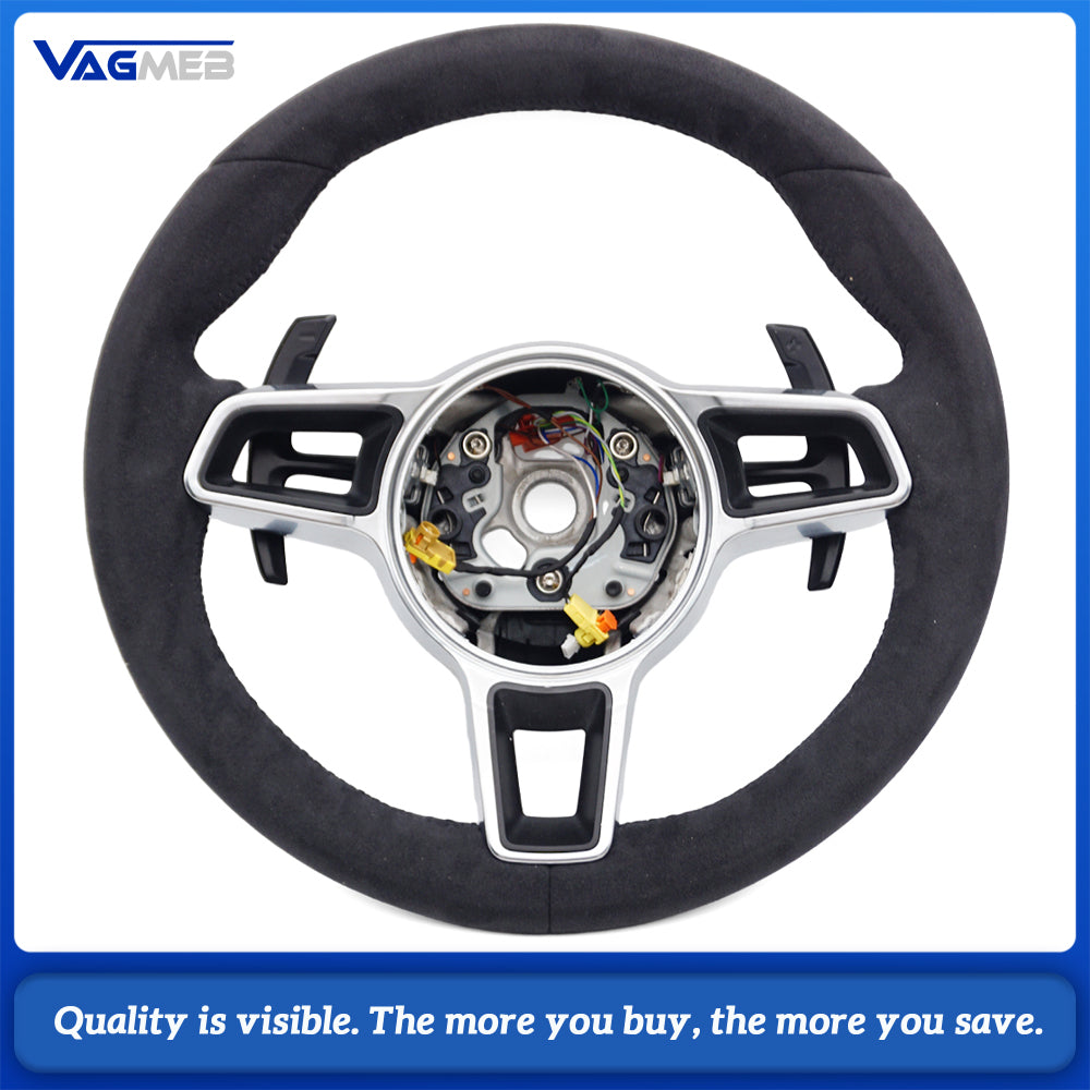 steering wheel suitable for Porsches Cayenne Boxster Panamera Cayman 911 991 970 997 718 Accesorios Para Auto