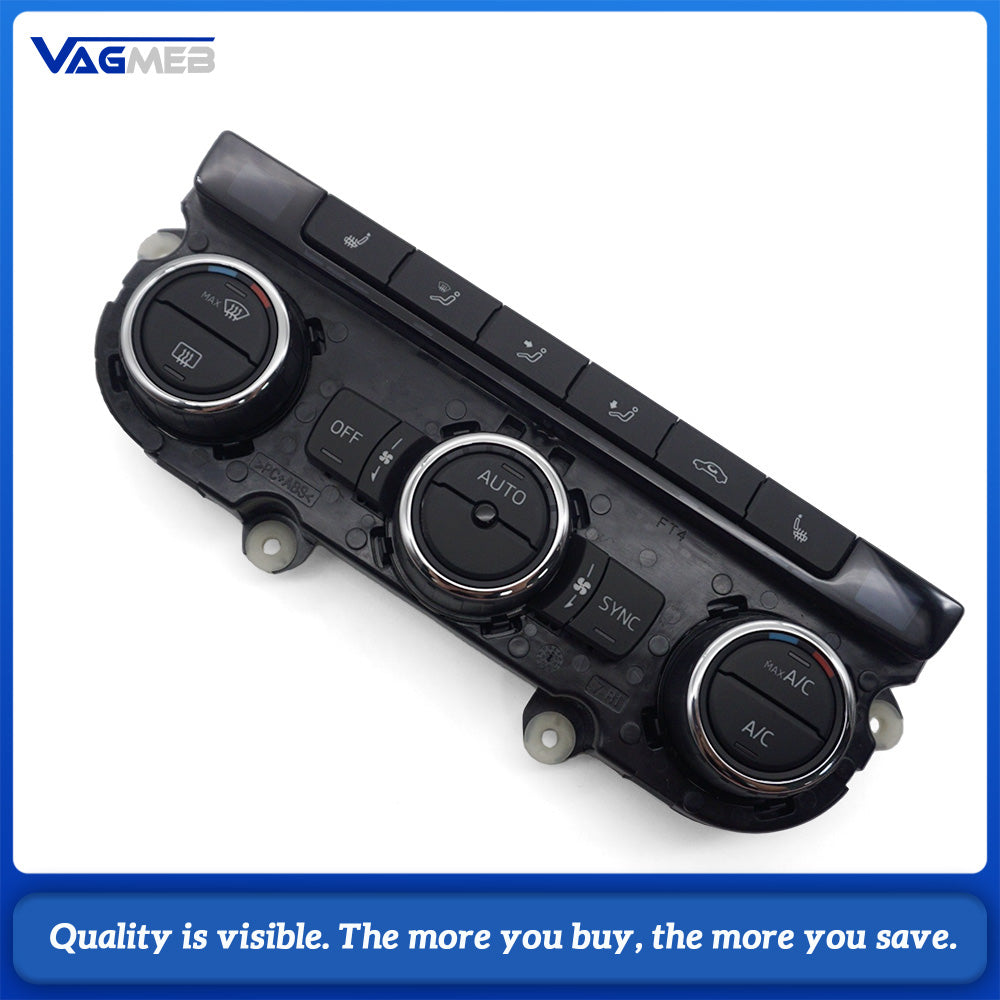 For Skoda Yeti Auto AC Heater Control Switch With Seat Heating REAR Lock OE 5LD 907 044 A