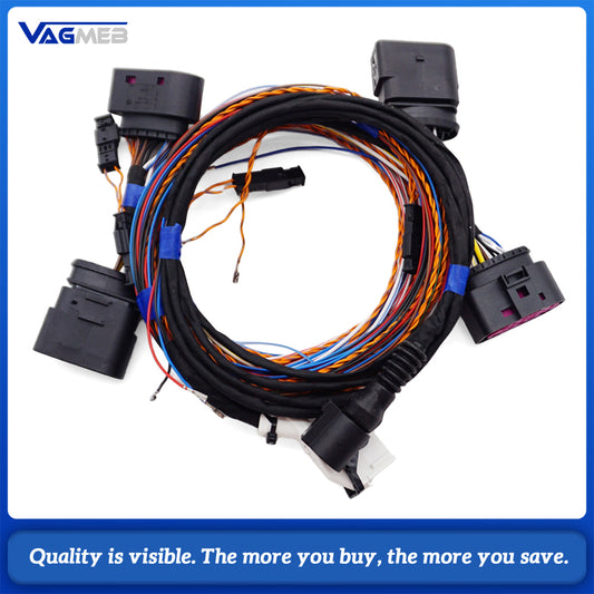 For VW Passat B6 B7 B8 Xenon Headlight Auto Leveling Wiring Harness