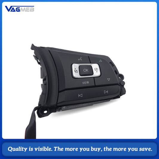 Original 5G0 959 442 AE ACC Rline Steering Wheel Control Button for VW 5G0 959 442AE 5G0959442AE