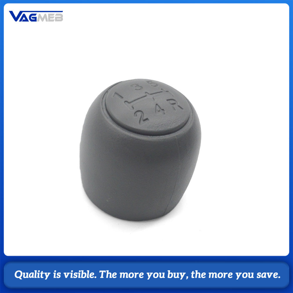 Car Gear Shift Shifter Knob Hand Ball With Leather Gaiter Boot Cover Case For FIAT PANDA 2003-2012/500 500C 2007-2013