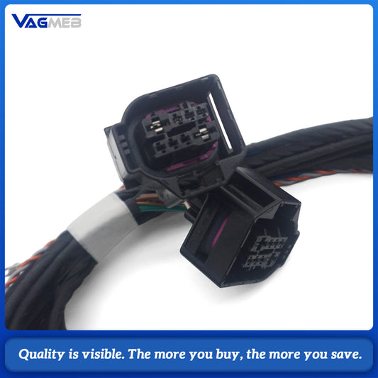Xenon To LED Headlight Conversion Wiring Harness Fit Audi A4 B9 2017-2019 Upgrade To 2020-2024 Full LED Headlight Adapter Cable